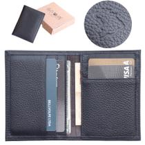 Carteira Masculina Feminina Slim Couro Legítimo Marca BRASILE Atacado Fabrica Revenda