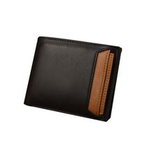 Carteira Masculina Grande Couro PU Cartão Cnh Cor Preto