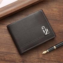 Carteira Masculina material sintético Premium Com Porta Cartões Bolso Interno Carteira Masculina material sintético Premium Com Porta Cartões Bolso Interno