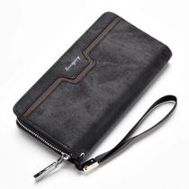 Carteira Masculina Moderna Com Ziper Para Celular Original Carteira Masculina Moderna Com Ziper Para Celular Original