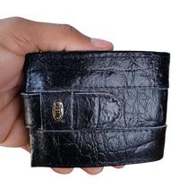 Carteira Masculina Nitty material sintético Premium com Fecho Botão Porta Cartões Documentos Zíper Compacta Elegante