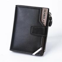 Carteira Masculina Original Zíper Porta Moedas Cartões Cnh