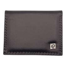 Carteira Masculina Pequena RFID 6 Cartões CNH Notas 2 Flip Design Sofisticado