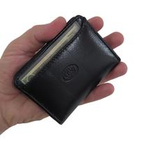 Carteira Masculina Pequena Slim Porta Cartão Couro Legítimo Carteira Masculina Pequena Slim Porta Cartão Couro Legítimo