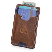 Carteira Masculina Porta Cartão com Capa para cnh Couro Legítimo