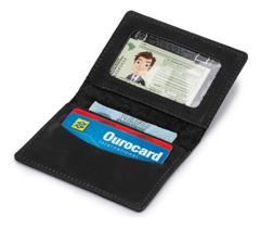 Carteira Masculina Porta Cartão Slim Couro Legítimo