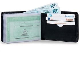 Carteira Masculina Porta Documento Em Couro Artlux 326