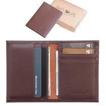 Carteira Masculina Slim Couro Legítimo Marca Bellvolpe