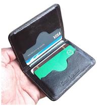 Carteira Masculina Slim De Bolso Porta Cartão E Dinheiro