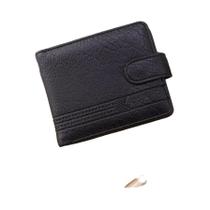 Carteira Masculina Slim De Couro Com Zíper, Porta-Moedas E Múltiplos Cartões, Carteira Curta Carteira Masculina Slim De Couro Com Zíper, Porta-Moedas E Múltiplos Cartões, Carteira Curta