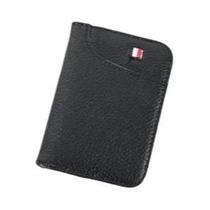 Carteira Masculina Slim De Couro PU Macio, Mini Porta-Cartões Portátil, Carteira Curta Para Cartões