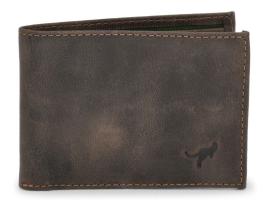 Carteira Masculina Slim Pequena Luxo Couro Legítimo Natural