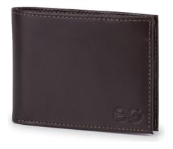 Carteira Masculina Slim Pequena Luxo Couro Legítimo Social