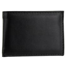 Carteira Masculina Sofisticada Casual Preta Slim Ecológica Carteira Masculina Sofisticada Casual Preta Slim Ecológica