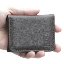 Carteira Masculina Yllenot Compacta Elegante Couro Legítimo Resistente