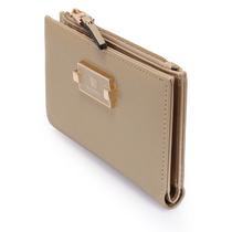 Carteira Média WJ Com Compartimento - dourado