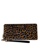 Carteira Michael Kors Jet Set Travel Large Signature Leopard