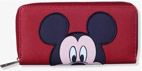 Carteira Mickey Mouse - Disney Mickey Mouse Cor Vermelho