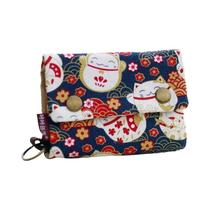 Carteira Mini De Lona Com Estampa Do Totoro Para Mulheres, Organizador De Dinheiro E Chaves