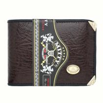 Carteira Mitty Em Couro Café - M2 Carteira Mitty Em Couro Café - M2