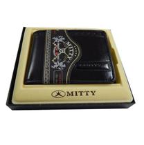 Carteira Mitty Em Couro Com Preto - M1R Carteira Mitty Em Couro Com Preto - M1R