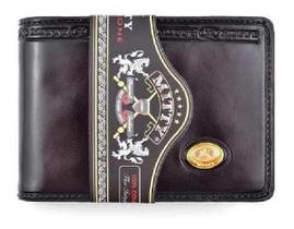 Carteira Mitty Em Couro Com Toscani/Vinho - M1R Carteira Mitty Em Couro Com Toscani/Vinho - M1R