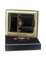 Carteira Mitty Em Couro Preta - M0R Carteira Mitty Em Couro Preta - M0R