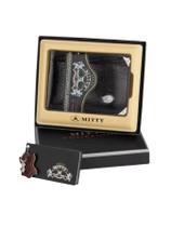 Carteira Mitty Em Couro PRETO - M2 Carteira Mitty Em Couro PRETO - M2