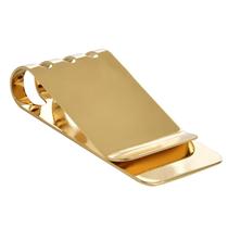 Carteira Money Clip Lindenle Spring Steel 18K Gold Carteira Money Clip Lindenle Spring Steel 18K Gold