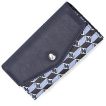 Carteira Nautica Money Manager RFID Slim Small Glacial Blue