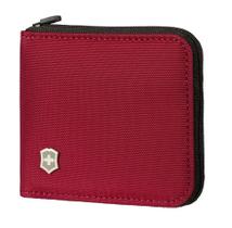Carteira Nylon com zíper TA 5.0 proteção RFID vermelha Victorinox