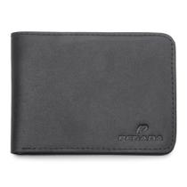 Carteira Pegada Masculina Couro Preta - CA003429-01 Carteira Pegada Masculina Couro Preta - CA003429-01