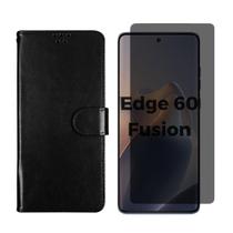 Carteira + Pel. Gel Privativa Compativel Para Edge 60 Fusion