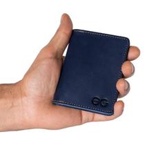 Carteira Pequena Cnh/cédulas/cartões Mini Couro Bovino