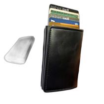 Carteira Pequena Feminina Fina Pu Tecnologia Rfid Cartao Nfc