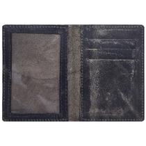 Carteira Pequena Masculina 100% Couro Legítimo Bovino Fóssil