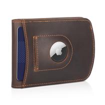 Carteira POLARE ORIGINAL Slim Curve com duas dobras em couro italiano