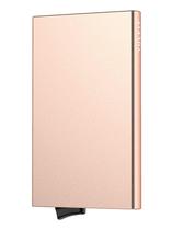 Carteira pop-up VULKIT Slim, minimalista, com bloqueio de RFID, champanhe