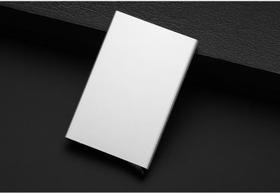 Carteira Porta Cartão Metal Botão Automática Rfid - Aners