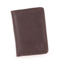 Carteira Porta Cartão Slim de Couro Masculina Compacta Leve e Resistente Carteira Porta Cartão Slim de Couro Masculina Compacta Leve e Resistente
