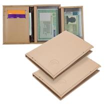 Carteira Porta Cartao Vertical Porta Documentos Slim 2 Unid. Carteira Porta Cartao Vertical Porta Documentos Slim 2 Unid.