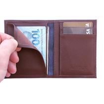 Carteira Porta Cartões Couro Legítimo Masculino Feminino Carteira Porta Cartões Couro Legítimo Masculino Feminino
