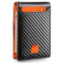 Carteira Porta Cartões Masculina Bloqueador de Aproximação