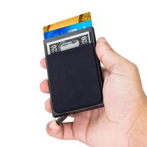 Carteira Porta Cartões Slim Bloqueio Aproximação RFID Original - Hxt