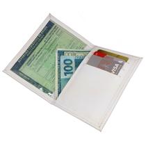 Carteira Porta Documentos Vertical em Sintético Branco Sarroche Carteira Porta Documentos Vertical em Sintético Branco Sarroche