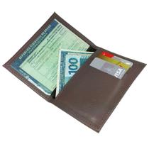 Carteira Porta Documentos Vertical em Sintético Café Sarroche Carteira Porta Documentos Vertical em Sintético Café Sarroche