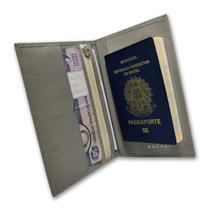 Carteira Porta Passaporte Couro RFID Blocking 19-R Raffai Couros