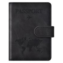Carteira Porta-Passaporte Eoehro com Bloqueio RFID - Preta Carteira Porta-Passaporte Eoehro com Bloqueio RFID - Preta