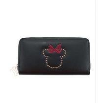 Carteira Retangular Contorno Rosto Minnie 10x20cm Disney DMG9020-MK27-D