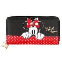Carteira retangular cores minnie 10x19cm - disney Carteira retangular cores minnie 10x19cm - disney